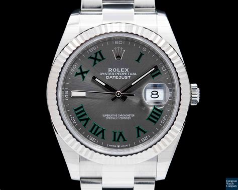 rolex oyster perpetual datejust green roman numerals|Rolex Oyster Perpetual Datejust 1960.